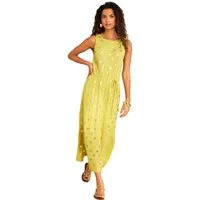 Love & Roses Jerseykleid Love & Roses Jersey-Midikleid mit Gürtel, Regular (1-tlg)