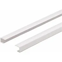 Liedeco Klebeschiene, Rollos, (Set, 2-tlg), selbstklebend