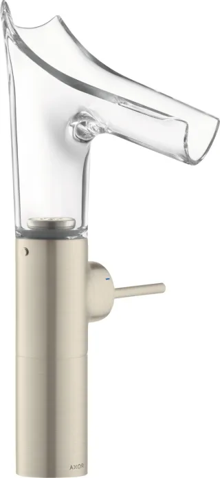 Hansgrohe Waschtischmischer Axor Starck V Brushed Nickel 12114820