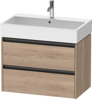 Duravit Ketho2 Waschtischunterschrank wandhängend 784x460x549 Ei K25277055550000