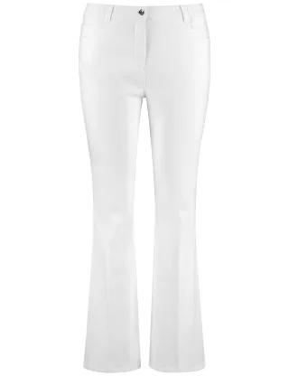 SAMOON - Flared Jeans Betty white - Gr. - 52