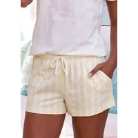 Vivance Dreams by Lascana Pyjamashorts mit zartem Streifenmuster