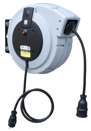 ELMAG Automatischer Kabelaufroller, Serie ROLL ELECTRIC, 230 Volt - 42276