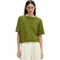 Marc O'Polo Strickpullover aus Leinen-Baumwolle-Mix