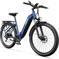 Vankel E-Bike Cityrad e bike für herren 28 zoll 18.2AH 36V 655WH damen 120km E-MBT, SHIMANO, Kettenschaltung, Heckmotor, 655,2 Wh, e bike für damen herren 28 zoll Cityrad 7 Gang Shimano hydraulischen