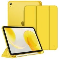 Fintie Tablet-Hülle für iPad 11 Generation 11‘’ 2025 (A16), iPad 10 Generation 10.9'' 2022, ultradünn, mit Stifthalter, transparenter Rückseite, Auto Schlaf/Wach