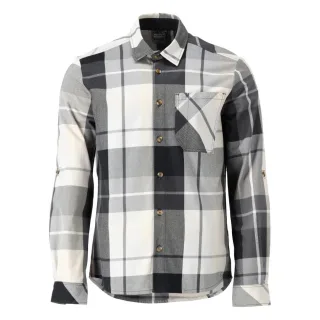 MASCOT Herren Langarmhemd CUSTOMIZED Anthrazitgrau-kariert XS - 22904-446-899-XS