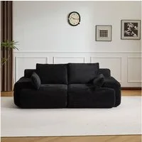 Leawin Sofa 2-Sitzer Sofa für Wohnzimmer, modulare Gestaltung & Komfort, Hochwertiger Cordstoff für weichen, langlebigen Komfort