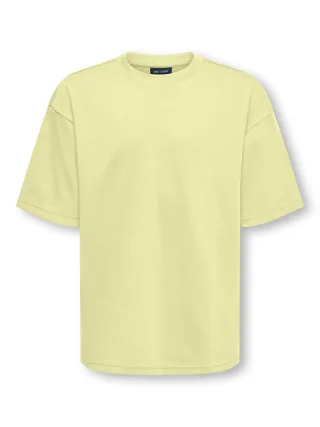 KIDS ONLY - OSJCASPIAN AIRFLEX BOXY SS TEE NOOS Wax Yellow - Gr. - 164