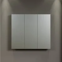 welltime Spiegelschrank Amrum (1-St) Spiegelschrank mit 3 Spiegeltüren - (B/T/H) 90/20/80 cm
