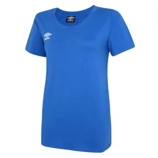 Umbro Damen/Damen Club Freizeit-T-Shirt (Königsblau/Weiß)