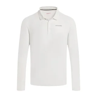 Craghoppers - "Bramshaw Golf" Poloshirt für Herren, Nosilife, Langärmlig (Weiß)