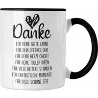 Trendation Tasse Trendation - Dankeschön Tasse Geschenk Danke Sagen Danke für Die Gute