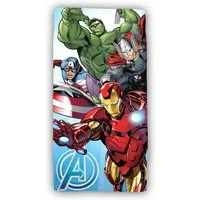 The AVENGERS Strandtuch Baumwolle Strandtuch – Frottee Badetuch mit Premium Druck, 70x140 cm