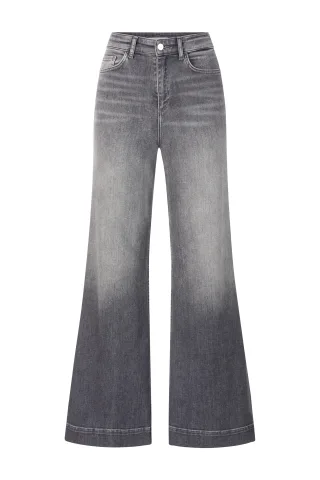 Rich & Royal - Marlene Sustainable Cotton Light Grey Denim denim grey - Gr. - 32