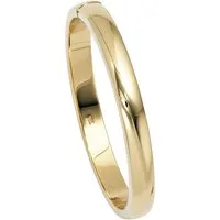 Schmuck Krone Armreif 8mm Armreif aus 925 Silber vergoldet glatt schlicht, Silber 925