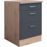 Flex-Well Auszugsunterschrank Morena (B x H x T) 60 x 85 x 60 cm, mit praktischen Auszügen