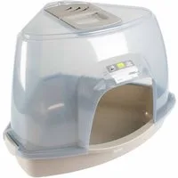 Europet-Bernina Katzentoilette Katzentoilette Prism transparent/grau