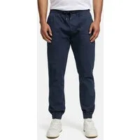 Indicode Stoffhose Herren Nizar Herrenhose Freizeithose Männer mit elastischem Bund und Kordelzug