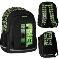 Pixel Schulrucksack Pixel Game Schulrucksack für Jungen 40x29x20cm, gepolstert