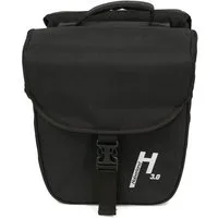 Haberland Fahrradtasche Haberland Doppeltasche 18l Basic S 3.0 schwarz - kompakter Stauraum fü