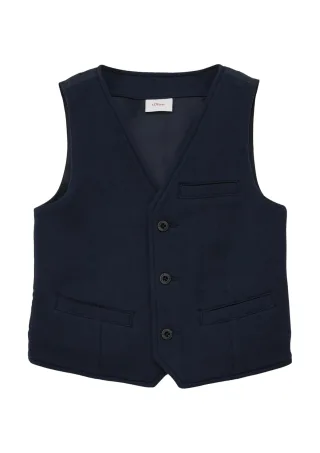 s.Oliver - Indoor-Weste blau - Gr. - 122