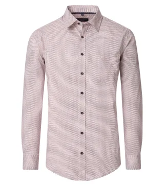 CASAMODA - Freizeithemd rot - Gr. - XL