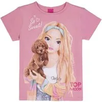 TOPModel T-Shirt TOPModel T-Shirt Christy Pudelbaby sea pink (1-tlg)