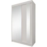 Beautysofa Kleiderschrank GAJA II mit Spiegel (Schrank mit Schubladen und Kleiderstange, moderner Schiebetürenschrank) Breite: 120 cm, 200 cm oder 240 cm