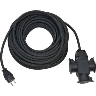 Brennenstuhl Verl.-Kabel 25m H07RN-F3G1,5 schwarz