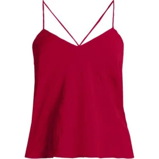 Trägertop Ready to Go, Damen, size: regular, Schwarz, Nylon/Viskose, by Lands' End