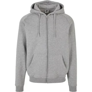 Urban Classics - Kapuzenpullover Mit Reißverschluss für Herren (Grau)