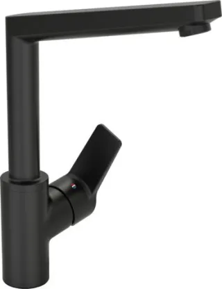 Hansa Küchenarmatur HANSATWIST 0920 Ausld. 193 mm DN15 Matt-Schwarz 920220333
