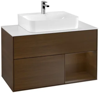 Villeroy & Boch Waschtischunterschrank Finion G12 1000x603x501mm Wandbel WT mit., G121GNGN G121GNGN