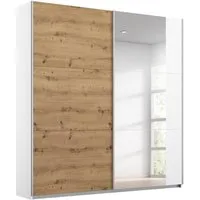rauch Schwebetürenschrank Kleiderschrank Schrank Garderobe AURELIO (3 Ausstattungen BASIC/CLASSIC/PREMIUM (inkl. SOFT-CLOSE-FUNKTION) zeitloses Design, viele Farben, Breiten 175/218/261 cm MADE IN GERMANY