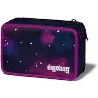 ergobag Federmäppchen Mäppchen, (40-teilig), mit Spitzer, Radiergummi, Lineal