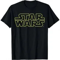 LOGOSHIRT Print-Shirt Star Wars Logo T-Shirt Motiv: klassisches Star-Wars-Logo