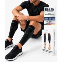 BLACKROX Bandage [Vergleichssieger 2026] Wadenbandage Kompression Sport Gr. S–XL