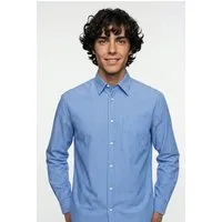 Jack & Jones Langarmhemd JJECODY POPLIN SHIRT LS SN mit Streifen Muster