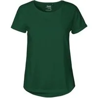 Neutral Rundhalsshirt Damen Roll Up Sleeve T-Shirt / Single Jersey Strick