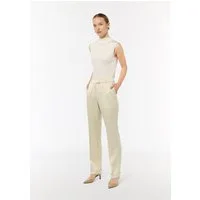comma 7/8-Hose Hose Regular: Satinhose mit geradem Bein