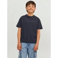 Jack & Jones Junior Rundhalsshirt JJESTAR lässig, weich, atmungsaktiv, stylisch bedruckt, casual, relaxed fit, Rundhals