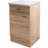 Flex-Well Unterschrank Bergen (B x H x T) 50 x 85 x 50 cm