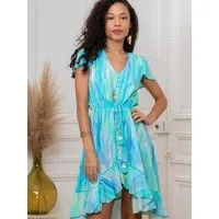 ANNIS Fashion & Accessoires Tunikakleid "NELLA" (1-tlg) NEU, Viskose