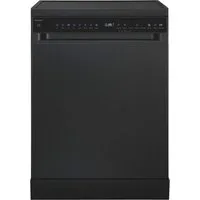 exquisit Standgeschirrspüler 9616 GSP9616-450B schwarz, 10,9 l, 16 Maßgedecke, 16 Maßgedecke & flüsterleise 44 dB – stark und angenehm ruhig