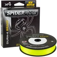 Spiderwire Angelschnur Spiderwire Dura 4 Braid Geflochtene Schnur 150m 300m Angelschnur Gelb, 0.12 m Länge