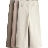 The Set Jeansjeggings The Set Schlupf-Jeggings mit weitem Bein, 3er-Pack (3-tlg)