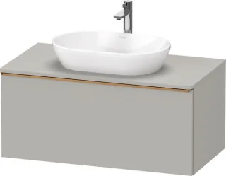 Duravit D-Neo Konsolenwaschtischunterbau wandhängend Betongrau Matt 1000x550x459 mm - DE494800407000 DE4948004070000