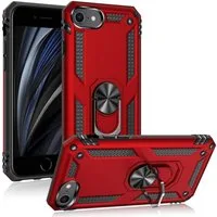 CoolGadget Handyhülle Armor Shield Case für iPhone SE 2020 2022, iPhone 7 / 8 4,7 Zoll, Outdoor Cover Magnet Ringhalterung Handy Hülle für iPhone SE 2. 3. Gen