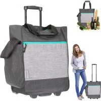 Alessandro Salvatore Einkaufstrolley Pro Shopping Trolley Einkaufswagen, Shoppingroller Einkaufsroller Trolly + Thermotasche